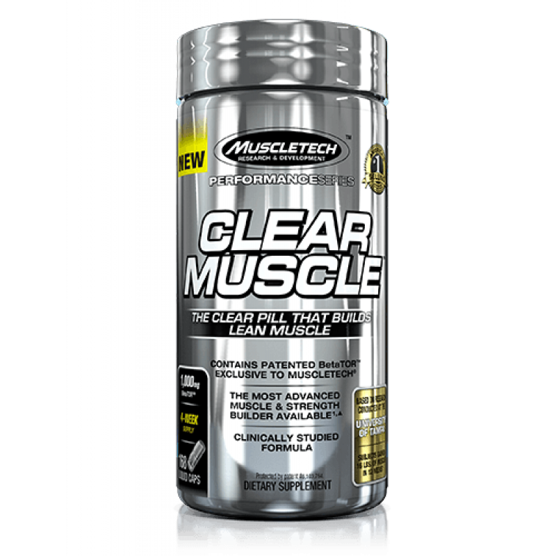 MuscleTech Clear Muscle - 168 Capsules